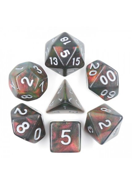 DICE 7-set: Iridescent Cocoa